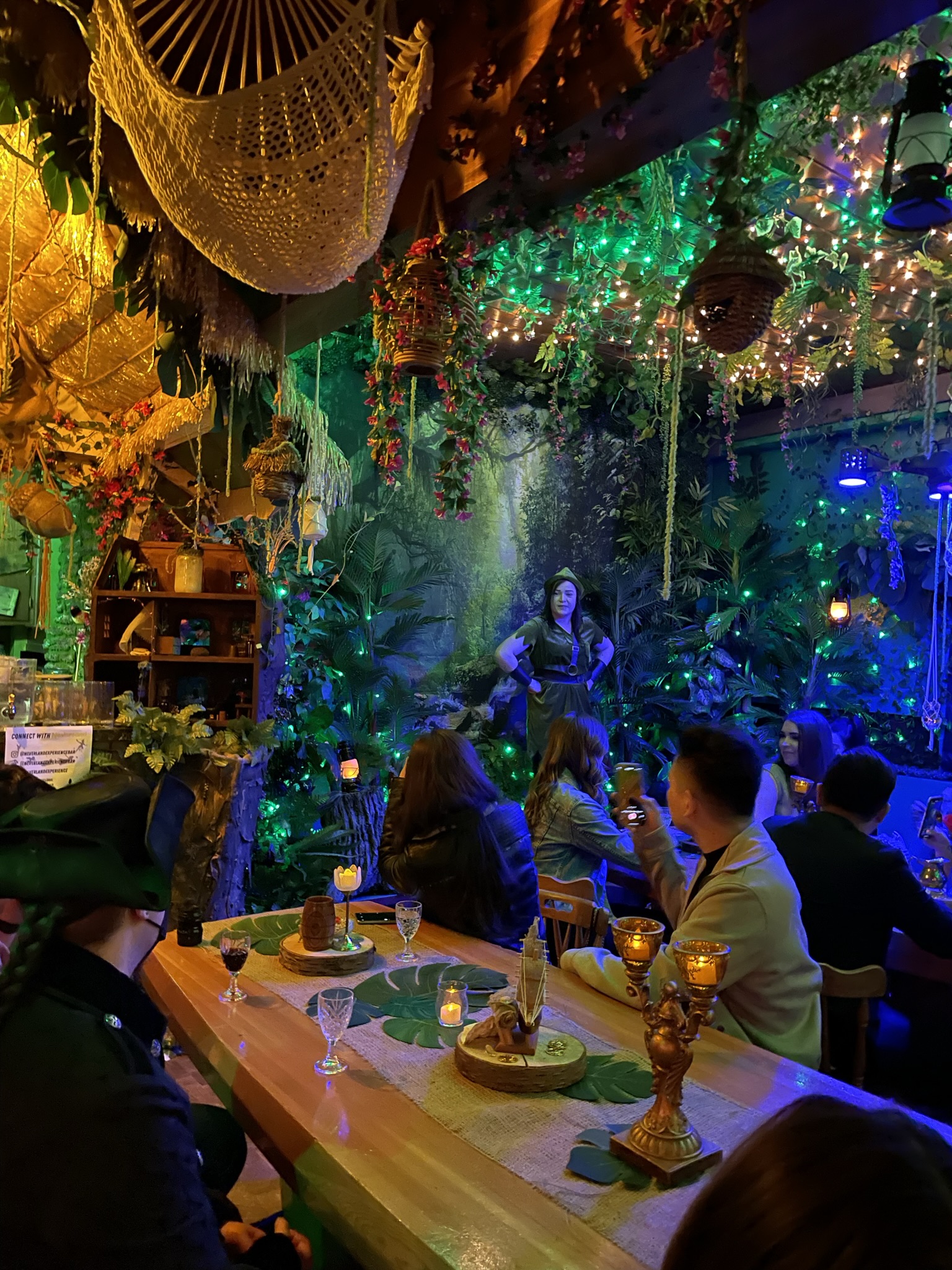 Adventure with Peter Pan at a Neverland pop-up bar in Orlando
