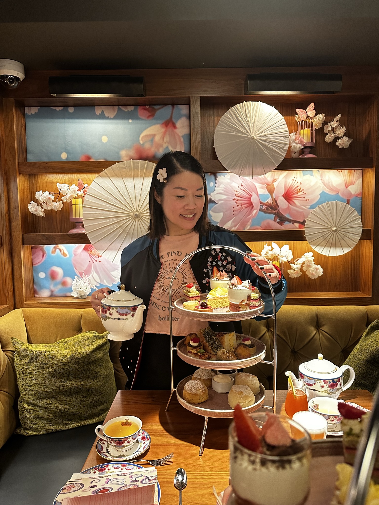 Sakura Afternoon Tea at Notch8 - Mag Mei Adventures